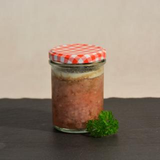 Gekochte Mettwurst (Schwein) im Glas ca. 160 g