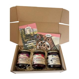 Winter Geschenkset mit Konfitüren