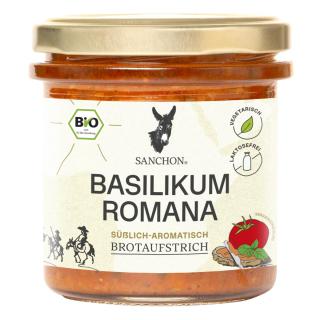 Brotaufstrich Basilikum Romana