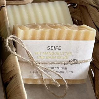 Seife Mangobutter und Babassuöl